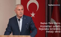 Başkan Mete Memiş, belediye hizmetlerini anlattı
