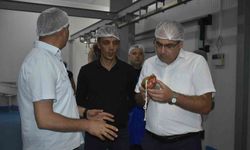Bayburt'ta Turşu Fabrikası ve Et Entegre Tesisi Kontrolden Geçti