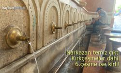 Narkazan ağustos ayında temiz çıktı, 6 çeşme ise yine kirli!