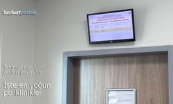 Temmuz ayında en yoğun poliklinikler belli oldu!
