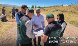 Demirözü'nde Arazi Toplulaştırma Projesi Hız Kazandı