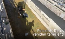 Bayburt Belediyesi, Pönserek Deresi'ni yeniden temizledi