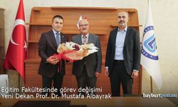 Bayburt Üniversitesi Eğitim Fakültesi'nde Görev Değişimi