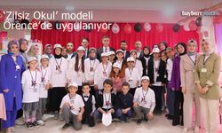 Bayburt'ta 'zilsiz okul' modeli Örence'de uygulanıyor