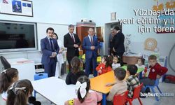 Yüzbaşı Şehit Agâh İlkokulu'nda Yeni Eğitim Yılı Töreni