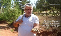 'Bayburt'un Altını' topraktan çıkıyor, kolye ve tespih haline geliyor