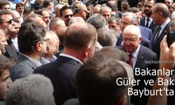 Bakanlar Güler ve Bak Bayburt'ta: Spor salonunun açılışını yapacaklar