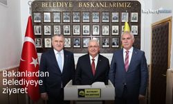 Bakanlar Güler ve Bak’tan Bayburt Belediyesine Ziyaret