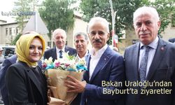 Ulaştırma ve Altyapı Bakanı Uraloğlu'ndan Bayburt'ta ziyaretler