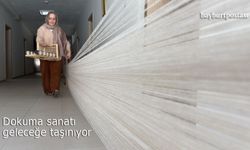 Ehram ve kilim dokumacılığı Bayburt'ta geleceğe taşınıyor