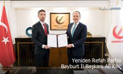 Yeniden Refah Partisi Bayburt İl Başkanı Ali Kılıç