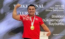 Bayburtlu Ünal Türker'den Dünya Şampiyonasında Çifte Zafer