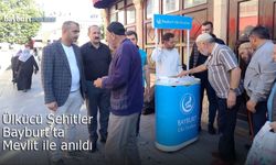Ülkücü Şehitler Bayburt'ta Mevlit ile Anıldı