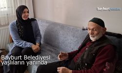 Bayburt Belediyesi, yaşlılara destek vermeye devam ediyor