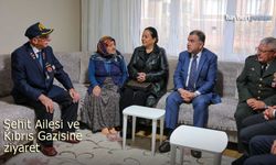 Vali Eldivan’dan Şehit Ailesine ve Kıbrıs Gazisine Anlamlı Ziyaret