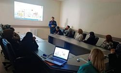 AFAD Eğitmenleri, Demirözü’nde Hastane Personelini Eğitti