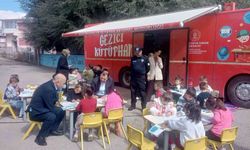 Aydıntepe’de öğrenciler ‘Gezici Kütüphane’ ile buluştu