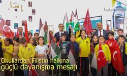 Bayburt Okullarından Filistin Halkına Güçlü Dayanışma Mesajı