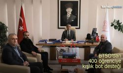 Bayburt Ticaret ve Sanayi Odası'ndan 400 öğrenciye kışlık bot desteği