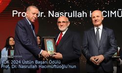 YÖK 2024 Üstün Başarı Ödülü Prof. Dr. Nasrullah Hacımüftüoğlu'nun