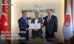 Bayburt Turizmine KUDAKA'dan 16 Milyon TL Destek