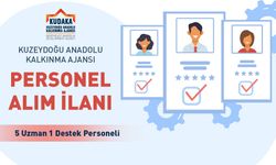 KUDAKA, Bayburt, Erzincan ve Erzurum Bölgesine 6 Personel Alacak
