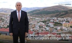 Başkan Memiş, Bayburt'un taleplerini Cumhurbaşkanı Erdoğan'a iletti