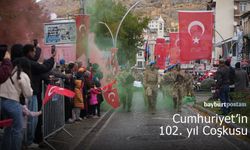 Bayburt'ta Cumhuriyet'in 102. Yıl Dönümü Coşkuyla Kutlandı