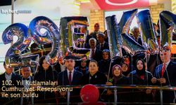 Bayburt'ta Cumhuriyet'in 102. Yılı Onuruna Resepsiyon