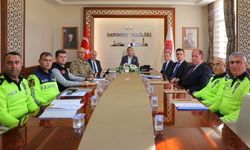 Bayburt’ta Karayollarında Trafik Güvenliği Toplantısı