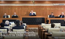 Mete Memiş Başkanlığında DABB Toplantısı