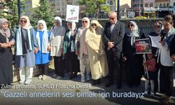 Bayburt'ta Kadınlardan Filistin'e Destek Eylemi: "Bu Mesele İnsanlık Meselesidir"