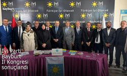 İyi Parti Bayburt İl Kongresi'nde Turgay Hancı Yeniden Başkan