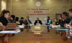 Bayburt'ta 2025 Afet Sağlık Planı Hazırlığı