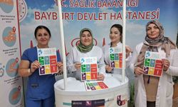 Bayburt'ta El Hijyeni Standıyla "Sağlık Ellerimizde" Vurgusu