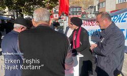 Bayburt'ta Kanser Farkındalığı Artırılıyor