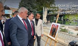 Bayburt Ülkü Ocakları'ndan Atatürk Temalı Sergi ve Hediye Dağıtımı