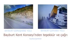 Kent Konseyi'nden Bayburt-Gümüşhane Yolu Çağrısı