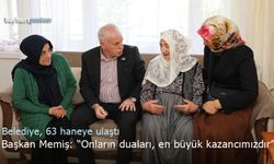 Başkan Memiş: "Yaşlılarımızın duası, en büyük kazancımızdır"