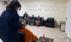 Kuaför Seher Gülhan'dan Bayburt'taki huzurevi sakinlerine anlamlı jest