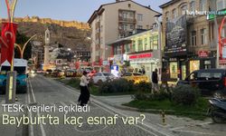 Türkiye'nin en az esnafına sahip şehri Bayburt