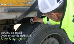 Zorunlu kış lastiği uygulamasında değişiklik: Süre 5 aya çıktı!