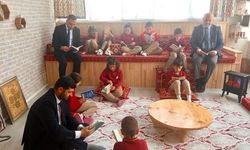 Şehit Oktay Altuntaş İlkokulu'nda Yeni Kültür Odasında Okuma Etkinliği