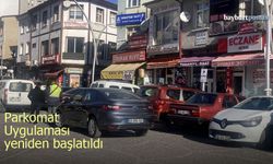 Bayburt'ta Parkomat Uygulaması Yeniden Başlatıldı
