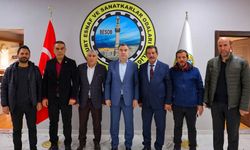 Vali Mustafa Eldivan, oda başkanlarıyla bir araya geldi