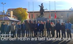 Bayburt CHP'den MEB'in ara tatil kararına tepki!