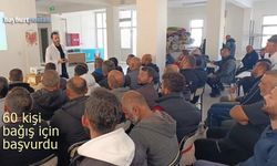 Bayburtlu 60 kişi bağış için başvurdu