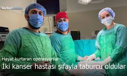 Bayburt'ta Zorlu Kolon ve Rektum Kanseri Ameliyatları Yapıldı