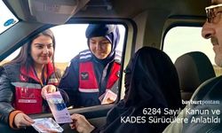 6284 Sayılı Kanun ve KADES Uygulaması Bayburt'ta Sürücülere Anlatıldı