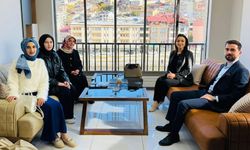 AK Parti Bayburt Kadın Kolları’ndan MÜSİAD Bayburt'ta Ziyaret